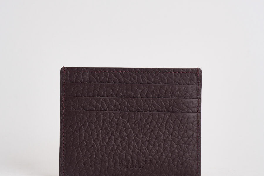 Portacarte donna Soft in pelle vinaccia SD0201SOF BURGUNDY ORCIANI 