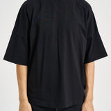 T-shirt uomo girocollo nera AA005 JR002BLACKOFFWHITE PALM ANGELS 