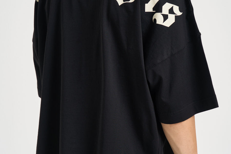 T-shirt uomo girocollo nera AA005 JR002BLACKOFFWHITE PALM ANGELS 