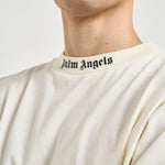T-shirt uomo girocollo bianca AA005 JR002OFF WHITE PALM ANGELS 