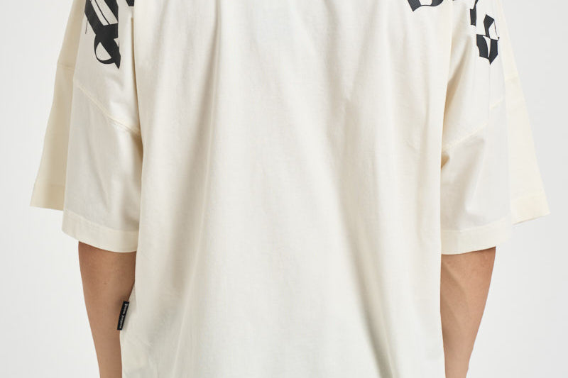 T-shirt uomo girocollo bianca AA005 JR002OFF WHITE PALM ANGELS 