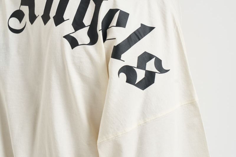 T-shirt uomo girocollo bianca AA005 JR002OFF WHITE PALM ANGELS 