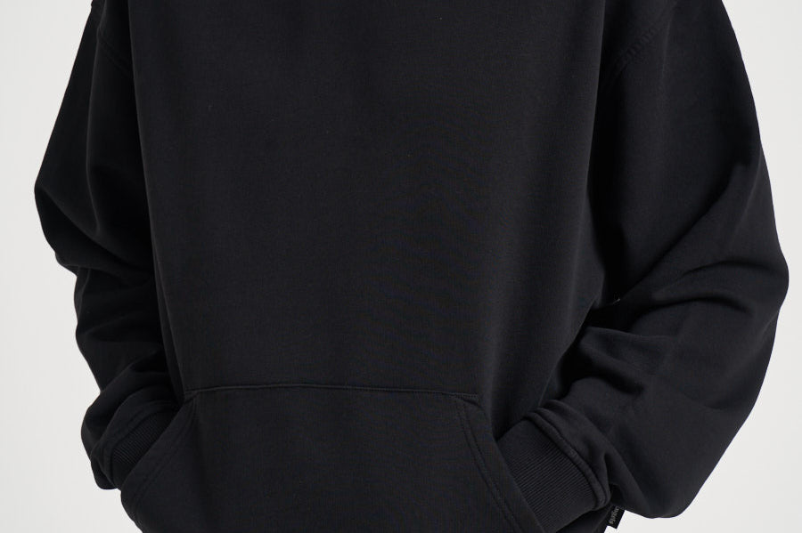 Felpa uomo con cappuccio nera BB003 FL001BLACK PALM ANGELS 
