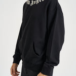 Felpa uomo con cappuccio nera BB003 FL001BLACK PALM ANGELS 