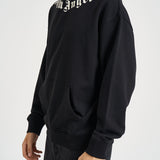 Felpa uomo con cappuccio nera BB003 FL001BLACK PALM ANGELS 