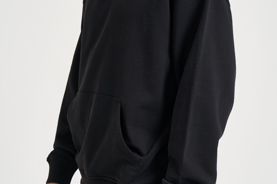 Felpa uomo con cappuccio nera BB003 FL001BLACK PALM ANGELS 