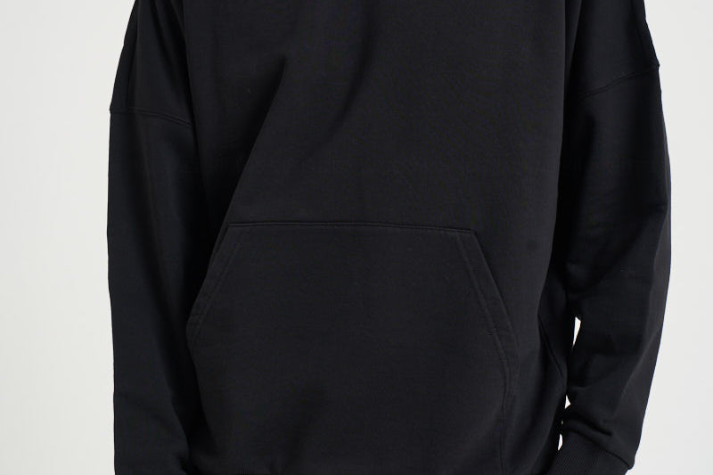Felpa uomo con cappuccio nera BB02 FL01BLACKOFFWHITE PALM ANGELS 