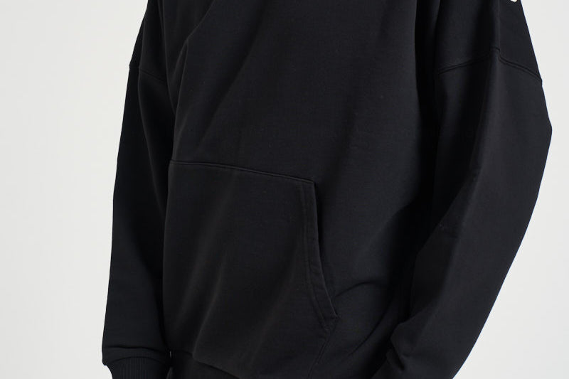 Felpa uomo con cappuccio nera BB02 FL01BLACKOFFWHITE PALM ANGELS 