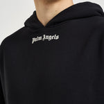 Felpa uomo con cappuccio nera BB02 FL01BLACKOFFWHITE PALM ANGELS 