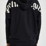 Felpa uomo con cappuccio nera BB02 FL01BLACKOFFWHITE PALM ANGELS 