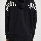 Felpa uomo con cappuccio nera BB02 FL01BLACKOFFWHITE PALM ANGELS 