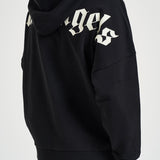 Felpa uomo con cappuccio nera BB02 FL01BLACKOFFWHITE PALM ANGELS 