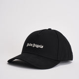 Cappello uomo visiera con logo nero BL00COZ1113 BLACKOFFWHITE PALM ANGELS 