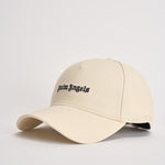 Cappello uomo visiera con logo panna BL00COZ1113 OFFWHITEBLACK PALM ANGELS 