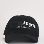 Cappello uomo spray logo nero BL00COZ1122 BLACKBLACK PALM ANGELS 