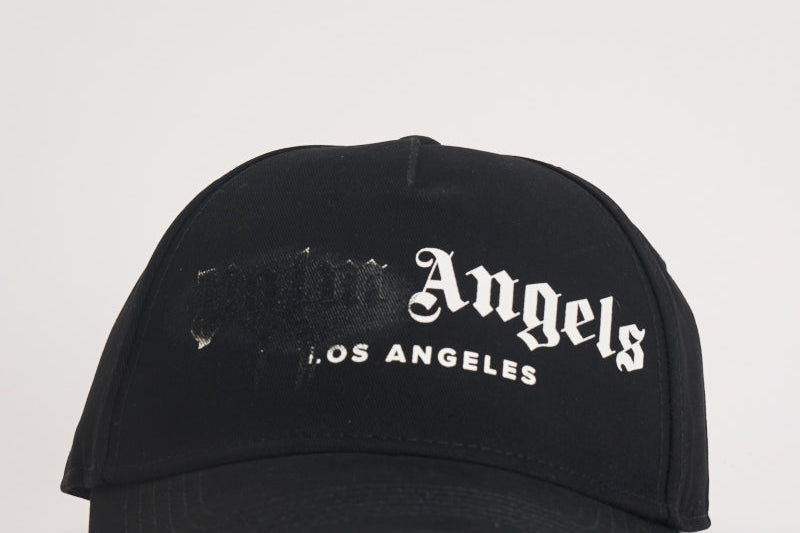 Cappello uomo spray logo nero BL00COZ1122 BLACKBLACK PALM ANGELS 