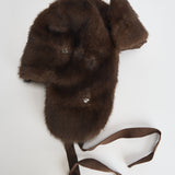 Cappello donna colbacco in ecopelliccia marrone D010541 PULSE26808 P.a.r.o.s.h. 