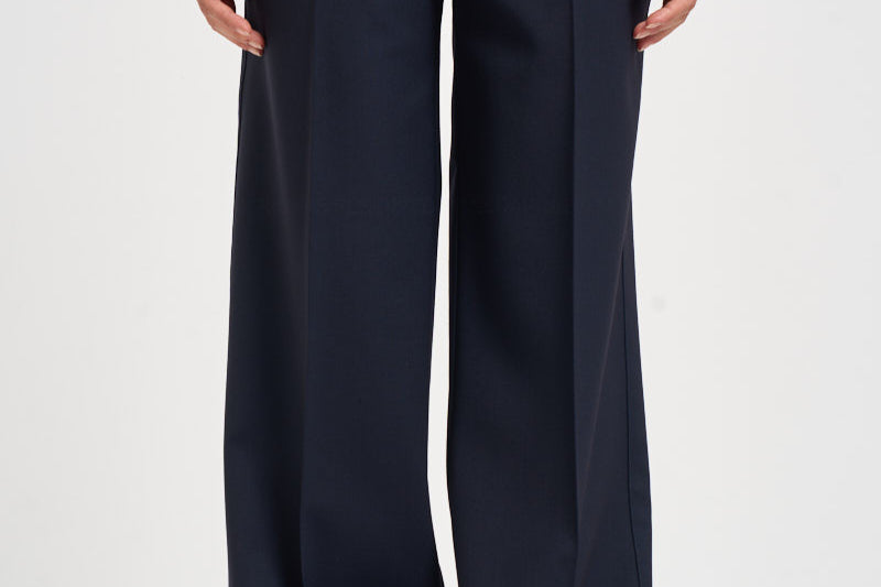 Pantalone donna palazzo blu notte D231491 LILIUXY26012 P.a.r.o.s.h. 