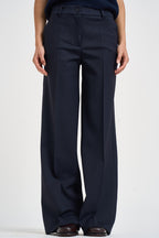 Pantalone donna palazzo blu notte D231491 LILIUXY26012 P.a.r.o.s.h. 