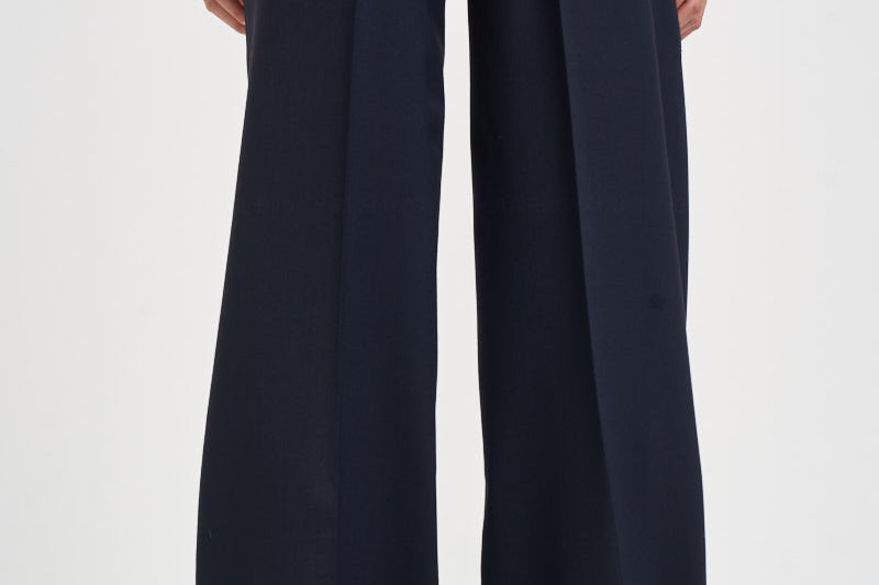 Pantalone donna palazzo blu notte D231491 LILIUXY26012 P.a.r.o.s.h. 