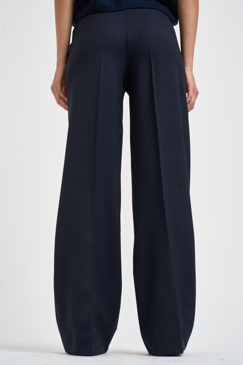 Pantalone donna palazzo blu notte D231491 LILIUXY26012 P.a.r.o.s.h. 