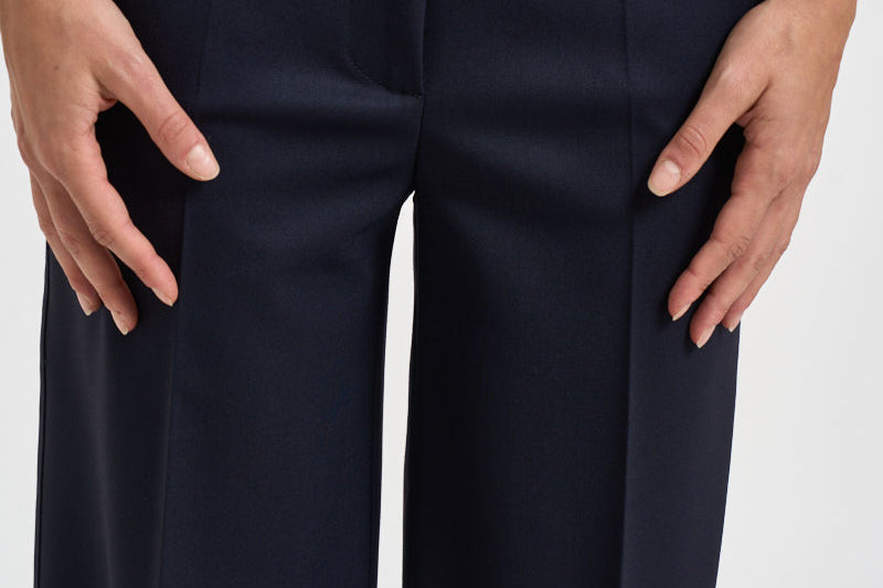 Pantalone donna palazzo blu notte D231491 LILIUXY26012 P.a.r.o.s.h. 