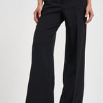Pantalone donna palazzo nero D231491 LILIUXY26013 P.a.r.o.s.h. 