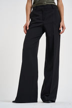 Pantalone donna palazzo nero D231491 LILIUXY26013 P.a.r.o.s.h. 