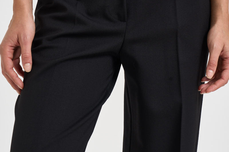 Pantalone donna palazzo nero D231491 LILIUXY26013 P.a.r.o.s.h. 