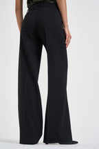 Pantalone donna palazzo nero D231491 LILIUXY26013 P.a.r.o.s.h. 