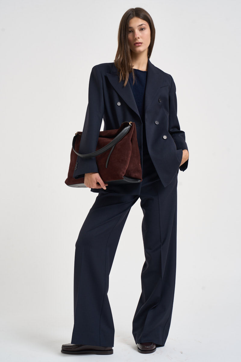 Giacca donna doppiopetto Liliuxy blu notte D420436 LILIUXY26012 P.a.r.o.s.h. 