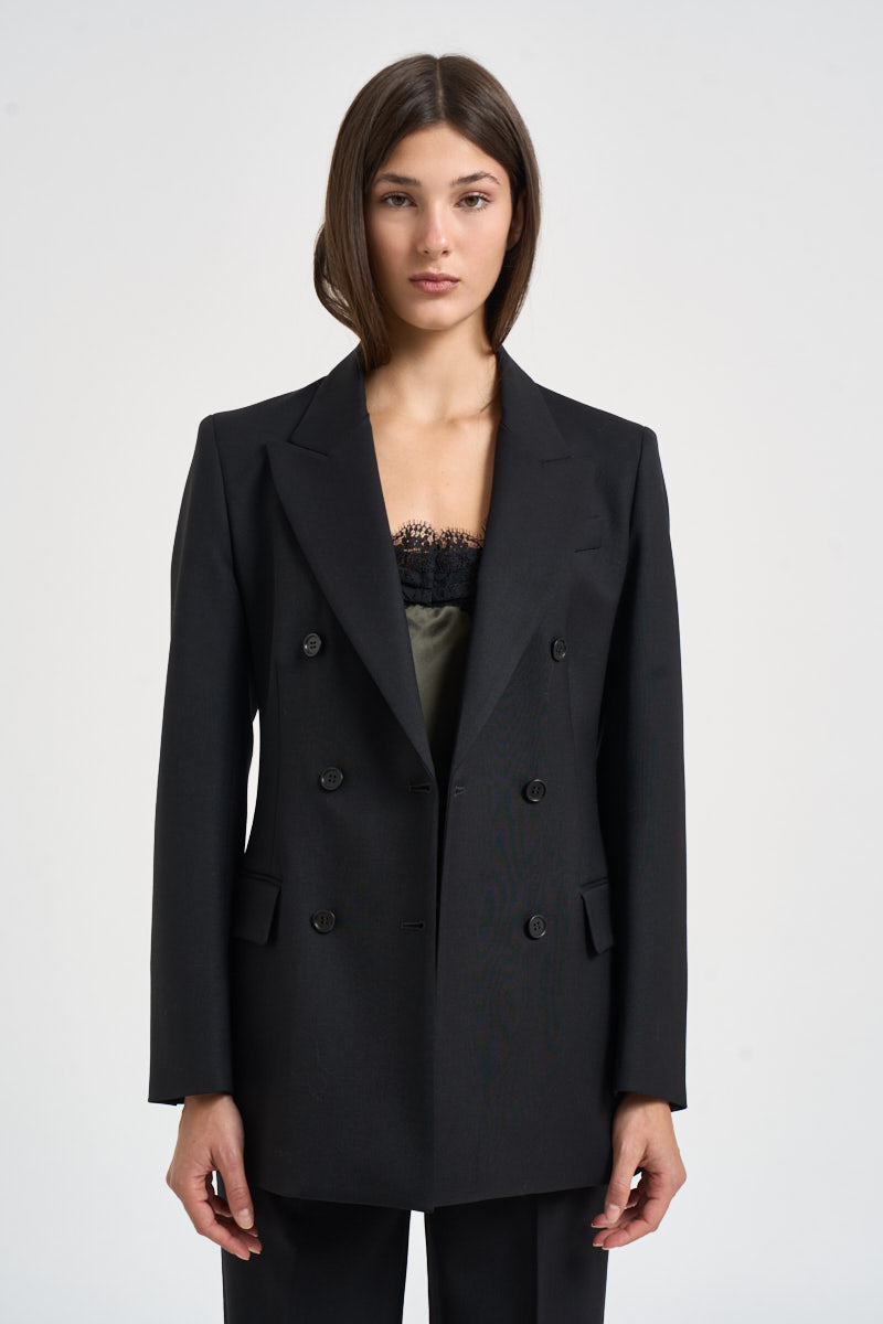 Giacca donna doppiopetto Liliuxy nera D420436 LILIUXY26013 P.a.r.o.s.h. 