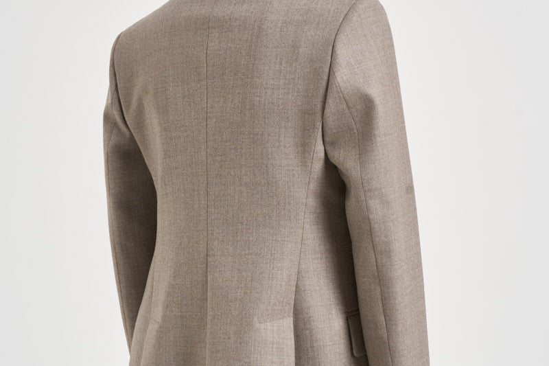 Giacca donna doppiopetto Liliuxy tortora mèlange D420436 LUDY064 P.a.r.o.s.h. 