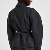 Blazer donna maniche baloon grigio antracite D420473 LUDY020 P.a.r.o.s.h. 