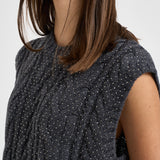 Gilet donna in maglia grigio antracite D500753 LADYBRIL020 P.a.r.o.s.h. 
