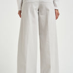 Pantalone donna tinto in capo bianco A04541T3 02479270 PESERICO 