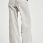Pantalone donna tinto in capo bianco A04541T3 02479270 PESERICO 
