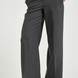 Pantalone donna gabardina in lana stretch grigio A04860A A3472A72 PESERICO 