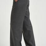 Pantalone donna gabardina in lana stretch grigio A04860A A3472A72 PESERICO 