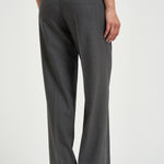 Pantalone donna gabardina in lana stretch grigio A04860A A3472A72 PESERICO 