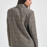 Blazer donna doppiopetto fantasia multicolor 105617 A3FF NEW GUINEACYZ PINKO 