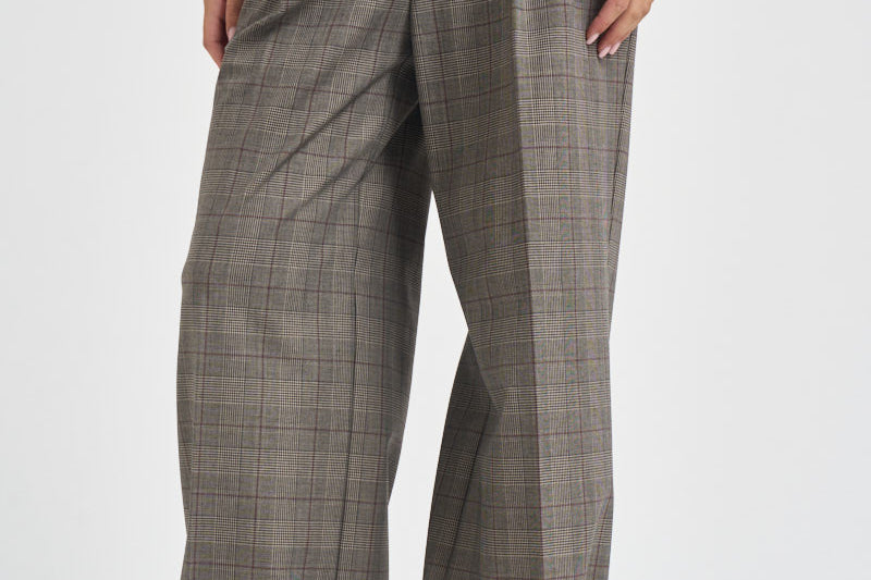 Pantaloni donna a palazzo multicolor 107476A3FF PLUMERIACYZ PINKO 