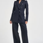 Blazer donna New Amalfi doppiopetto blu 107513 A3IF G03 PINKO 