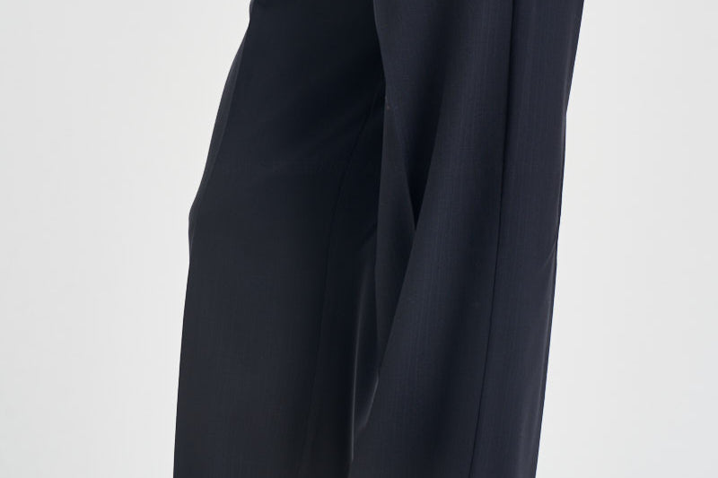 Pantaloni donna sartoriali con elastico in vita blu 107560A3IF PHAIUFG03 PINKO 