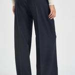 Pantaloni donna sartoriali con elastico in vita blu 107560A3IF PHAIUFG03 PINKO 