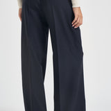 Pantaloni donna sartoriali con elastico in vita blu 107560A3IF PHAIUFG03 PINKO 