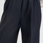 Pantaloni donna sartoriali con elastico in vita blu 107560A3IF PHAIUFG03 PINKO 