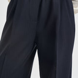Pantaloni donna sartoriali con elastico in vita blu 107560A3IF PHAIUFG03 PINKO 