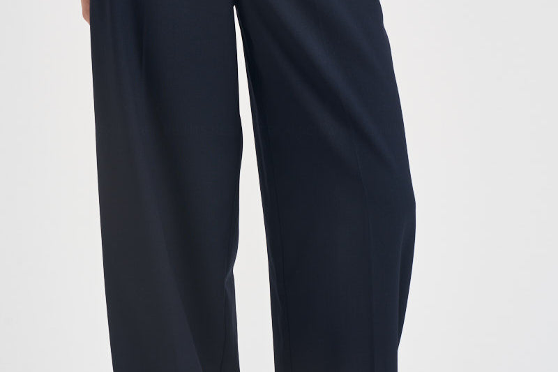 Pantaloni donna balloon blu notte BALBINO 107712 A3MSG03 PINKO 