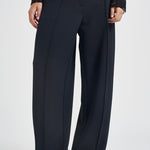 Pantaloni donna gamba larga blu navy BELCOLORE107889 A30PZ99 PINKO 